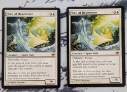MTG - Wall of Reverence- Conflux - NM [X2] - Image 1