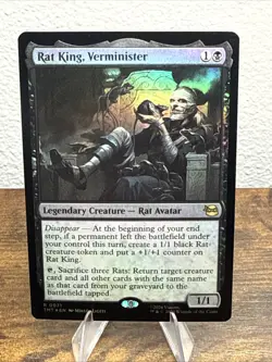Rat King, Verminister (Extended Art) Teenage Mutant Ninja Turtles Foil - Image 1