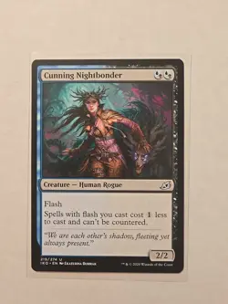 Cunning Nightbonder - Ikoria: Lair of Behemoths - LP - Uncommon - Creature - Image 1