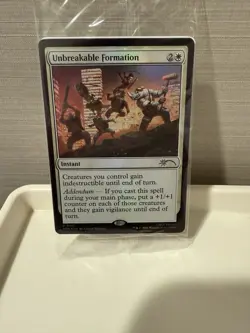 Unbreakable Formation Magic The Gathering NYCC 2025 TNMT Promo - Image 1