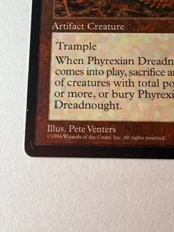 Magic the Gathering Phyrexian Dreadnought Mirage Regular - Image 3