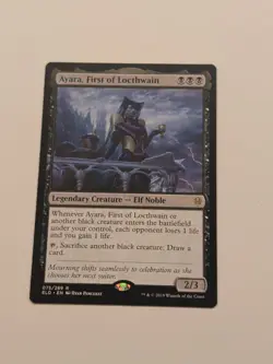 Ayara, First of Locthwain Throne of Eldraine Regular - Image 1