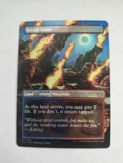 Steam Vents #348 (Borderless) Lorwyn Eclipsed FOIL NM - Image 2