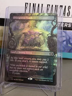 Overgrown Tomb (Borderless) Lorwyn Eclipsed Foil - Image 1