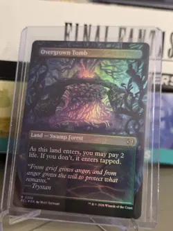 Overgrown Tomb (Borderless) Lorwyn Eclipsed Foil - Image 2