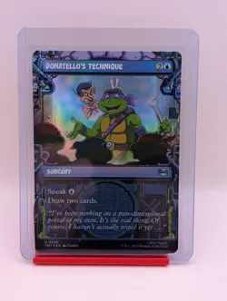 Donatello's Technique [Showcase Foil] #228 Magic Teenage Mutant Ninja Turtles - Image 1