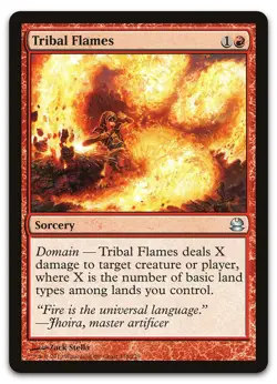 Tribal Flames #138 (NM) Modern Masters MMA Magic MTG - Image 1