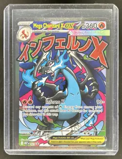 2025 Pokemon MEP Black Star Promos Mega Charizard X ex #023 - Image 1