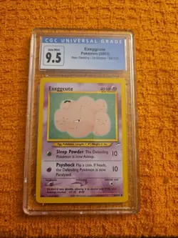 Exeggcute Pokemon (2002) Neo Destiny - Unlimited - 64/105 CGC Gem MINT 9.5 - Image 1