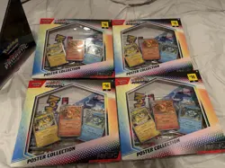 Pokemon TCG Prismatic Evolutions Poster Collection | x4 Lot | Brand New | Sealed - Image 1