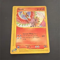 Pokemon Ho-oh Promo Holo Wotc Promo 52/53 80 HP 60 Basic Card - Image 1