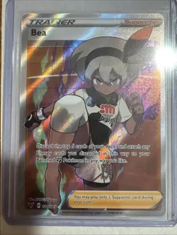 Bea - 180/185 - Pokemon Vivid Voltage Sword & Shield Full Art Rare Card NM - Image 1