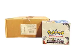 Pokemon Sun and Moon 3 Burning Shadows Theme Deck 6 Display Case #VYC - Image 1