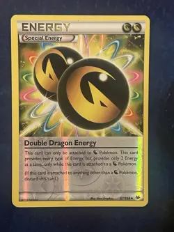 Pokemon Double Dragon Energy Reverse Holo Uncommon # 97/108 - Roaring Skies - LP - Image 1