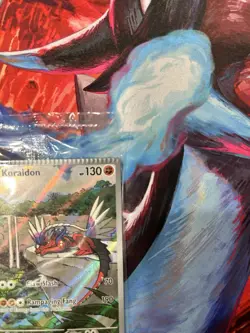 Pokemon - Koraidon SVP014 Promo Scarlet & Violet NM CRIMP ERROR - Image 3