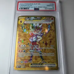 Pokemon Cinderace ex #163 SVP Scarlet & Violet Promo Holo Full Art PSA 10 - Image 3