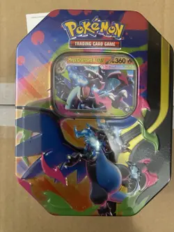 Pokemon TCG Mega Charizard X EX Tin Charizard Promo 4 Packs NEW/Factory Sealed - Image 2