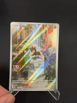 Pokemon TCG Mega Evolution 139/132 Litleo Illustration Rare - Image 1