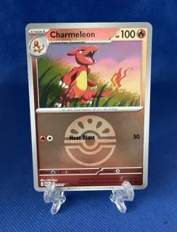 Pokemon TCG: Charmeleon 021/217 Ascended Heroes Reverse Holo Pokeball - In Hand! - Image 1