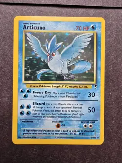 Pokemon TCG Articuno Legendary Collection Rare Holo. 2/110 NM - Image 1