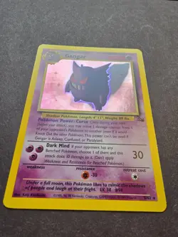 Pokemon TCG Gengar Fossil Set Holographic 5/62 NM/Mint - Image 4