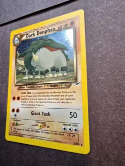 Pokemon Dark Donphan 3/105 TCG Holo Rare Unlimited Neo Destiny NM - Image 5