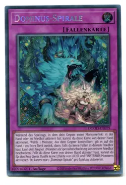 Yu-Gi-Oh! Dominus Spirale Secret Rare DOOD-DE079 - Image 1