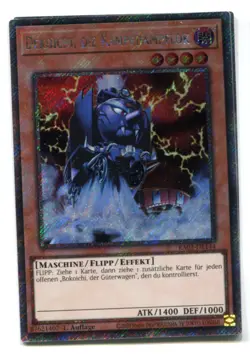 Yu-Gi-Oh! Dekoichi die Kampdampflok Platinum Secret Rare RA03-DE144 - Image 1