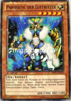 Yu-Gi-Oh 1x Parshath the Air Knight - - BP01 - Starfoil - Battle Pack - Image 1