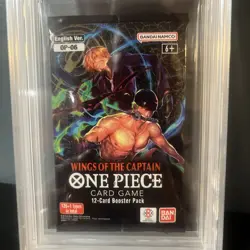 2024 Bandai, One Piece Wings Of The Captain Foil Pack PSA 10 Mint! - Image 3