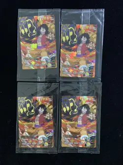 2025 One Piece TCG S-Chinese #OPPR-001 PR Monkey D. Luffy Sealed Lot*4 IO86 - Image 1