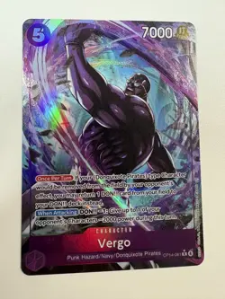 Vergo (Alternate Art) OP14-061 The Azure Sea's Seven Foil - Image 1