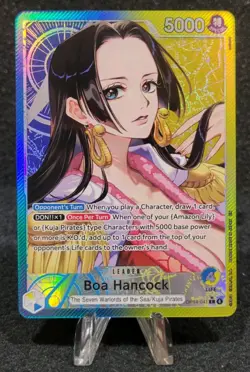 One Piece CCG Boa Hancock Alternate Art OP14-041 Leader English - Image 1