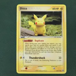 LP Ditto 63/113 Pikachu Delta Species Common Nintendo Pokemon Card - Image 1