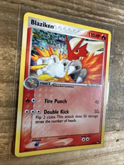 BLAZIKEN 1/17 POP Series 1 HOLO rare promo Pokemon TCG card VLP - Image 5