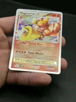 Magmortar LV.X Holo Card 123/123 Mysterious Treasures Series - Image 4