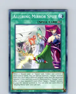 Yu-Gi-Oh TCG Alluring Mirror Split LDS2-EN085 1st Edition Common Card NM - Image 1