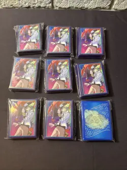 NEW N Zoroark Journey Together ETB sleeves Pokemon Card 9 PACK LOT 585 Total C08 - Image 1
