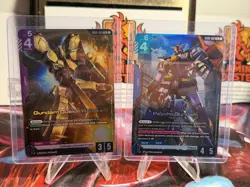 Gundam Dual Impact GD02 2 Card Lot Gundam Fusion Rebake & Psycho Gundam - Image 1