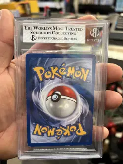 BGS 6 TEAM ROCKET DARK WEEZING HOLO #14/82 WotC POKEMON CARD Vintage Rare - Image 2