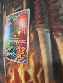 Pokemon Temporal Forces Sawsbuck Illustration Card 166/162 - Image 2