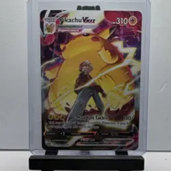 Pokemon Pikachu VMAX Promo Holo SWSH062 SWSH Sword & Shield 310 HP Card - Image 1