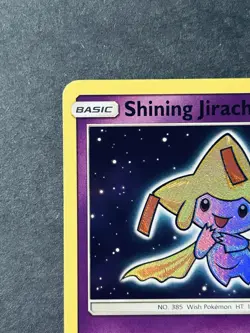 Shining Jirachi 42/73 Shining Legends Holo Rare Card Near Mint NM Condition - Image 4