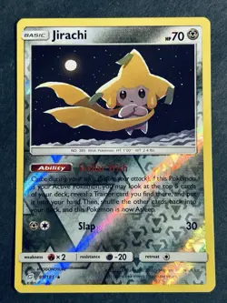 Jirachi 99/181 Sm-Team Up Reverse Holo Pokemon Card NM - Image 2