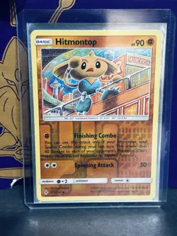 Hitmontop 101/214 Sm-Unbroken Bonds Reverse Holo Uncommon Pokemon Card NM - Image 1