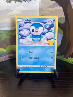 Piplup 20/25 - McDonald's 25th Anniversary - Pokemon Card TCG - LP - Image 1