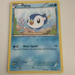 Piplup #33 Legendary Treasures Pokemon Card - Image 1