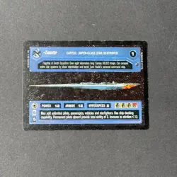 Executor - Dagobah - Star Wars CCG Customizeable Card Game SWCCG - Image 1