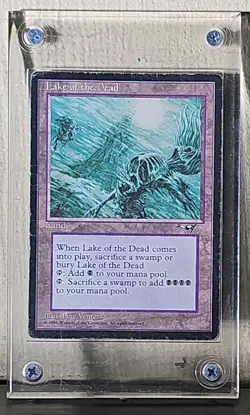 MTG 🪄 Lake of the Dead ✨ Alliances 🔮 Magic the Gathering Heavily Played - Image 3