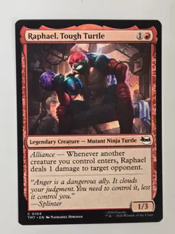 Raphael, Tough Turtle C Teenage Mutant Ninja Turtles 104 NM - Image 1